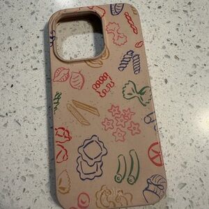 Pasta Patterned Pela iPhone 16 Pro Case